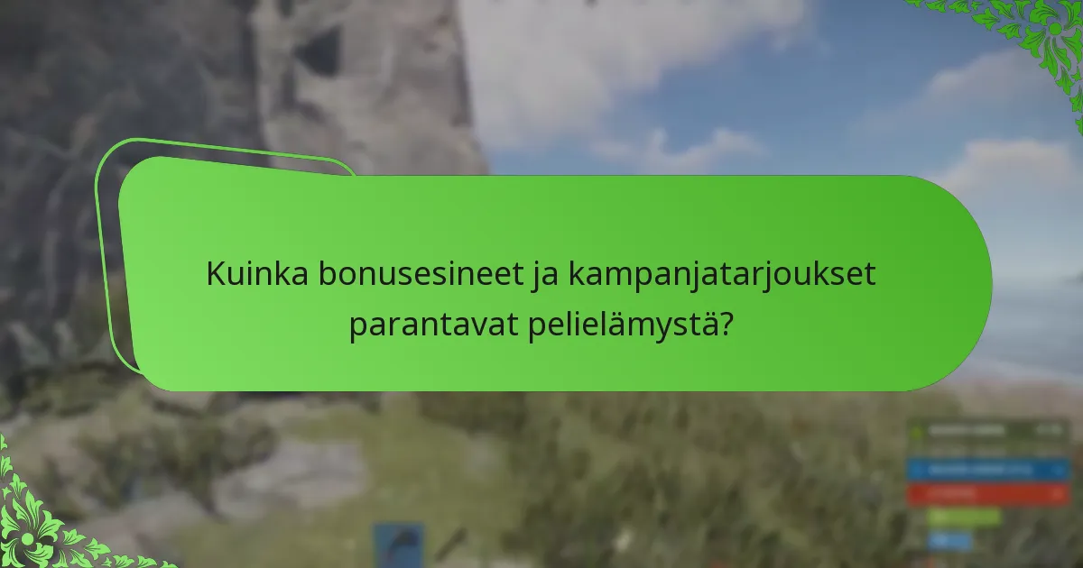 Mitkä kampanjatarjoukset ovat tällä hetkellä saatavilla Rustin esinekaupassa?