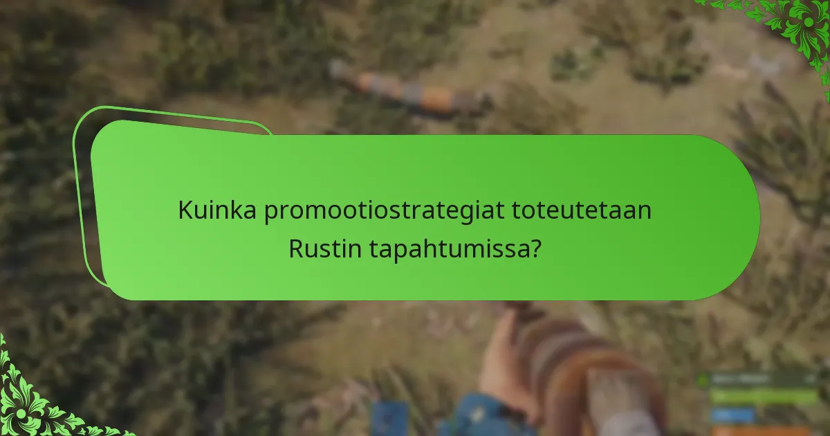 Mitkä ovat pelaajien mieltymykset Rustin tapahtumipudotuksissa?