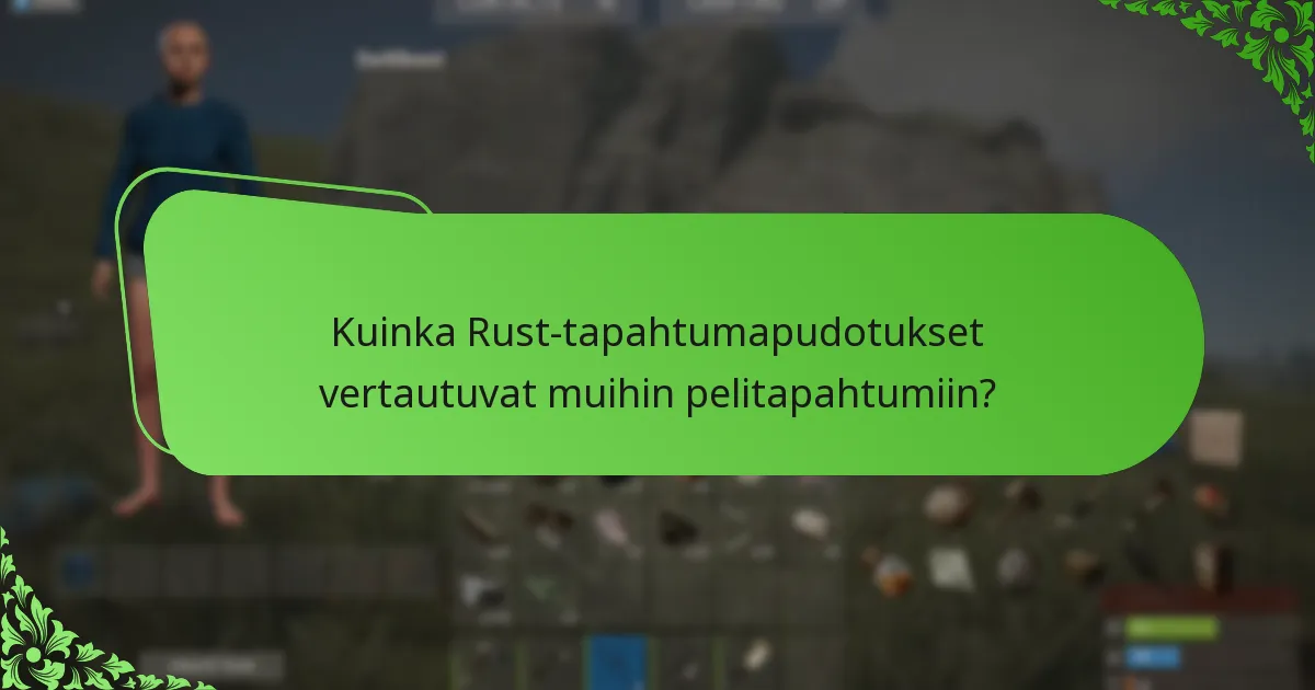 Mitkä ovat hyväntekeväisyyspaketit Rust-tapahtumapudotuksissa?