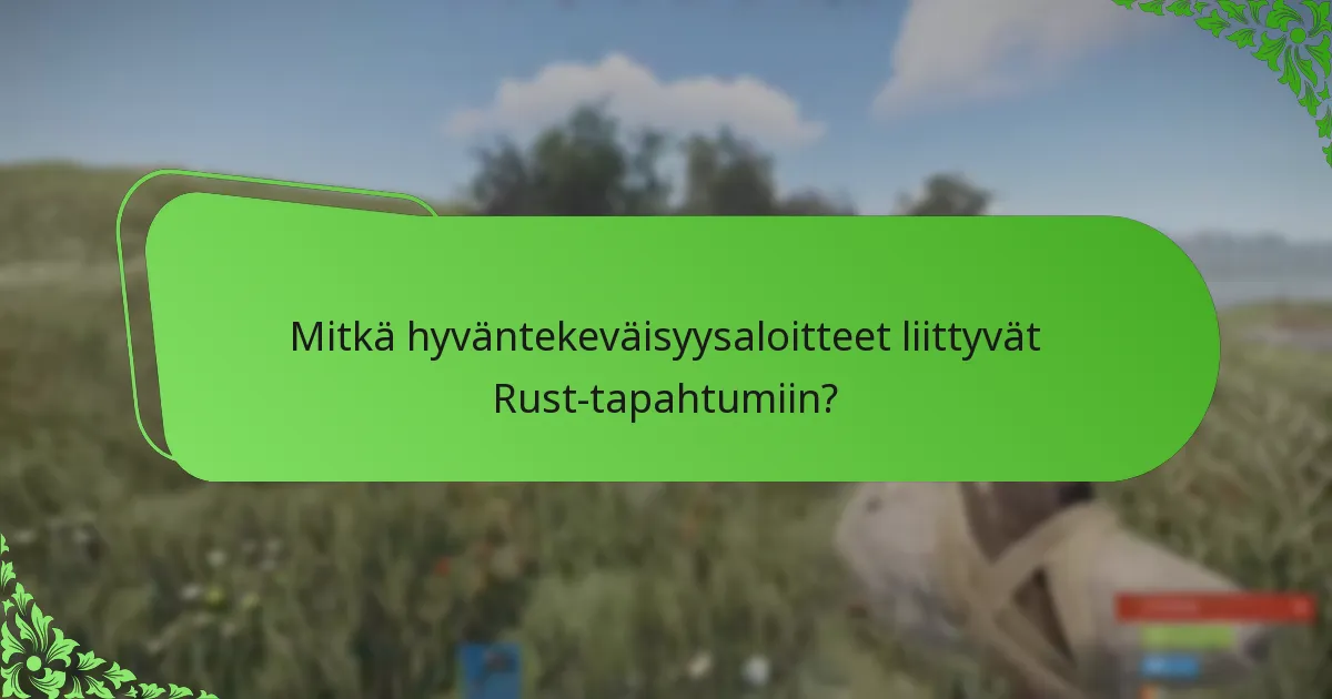 Mitkä ovat kohokohdat menneistä Rust-tapahtumista?